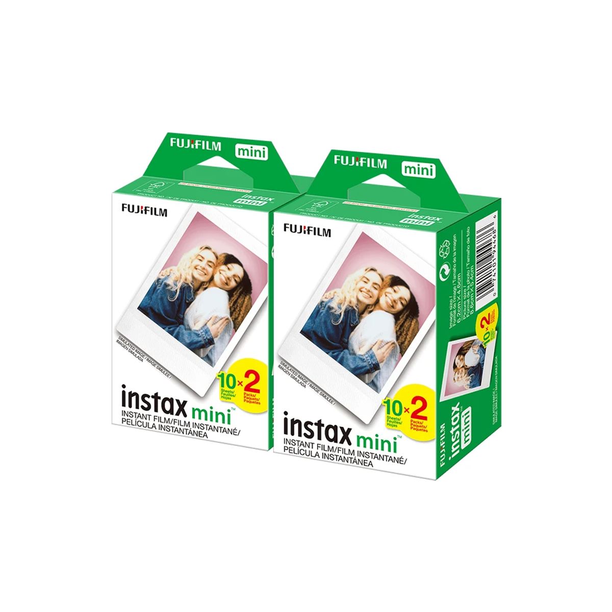 FUJIFILM - Película Instantánea FUJIFILM Combo Full Pack Mini Instax 40 Fotos (02)