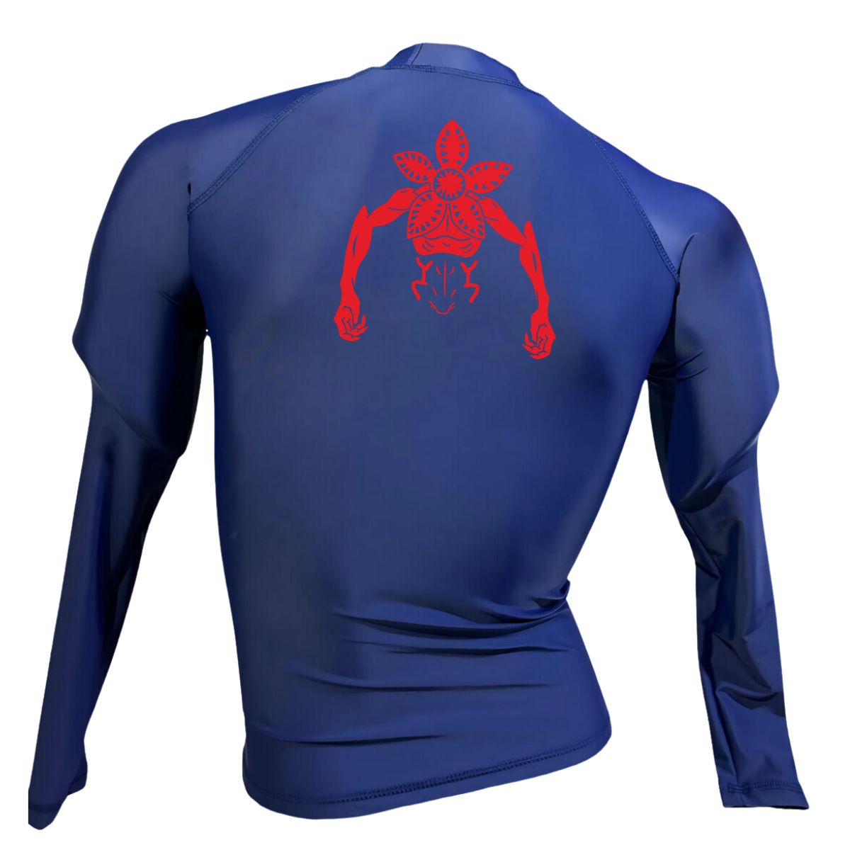 AQUA&MODA - LICRA CON PROTECCIÓN UV AQUAMODA LAMSTGALR STRG UNISEX AZUL LOGO ROJO