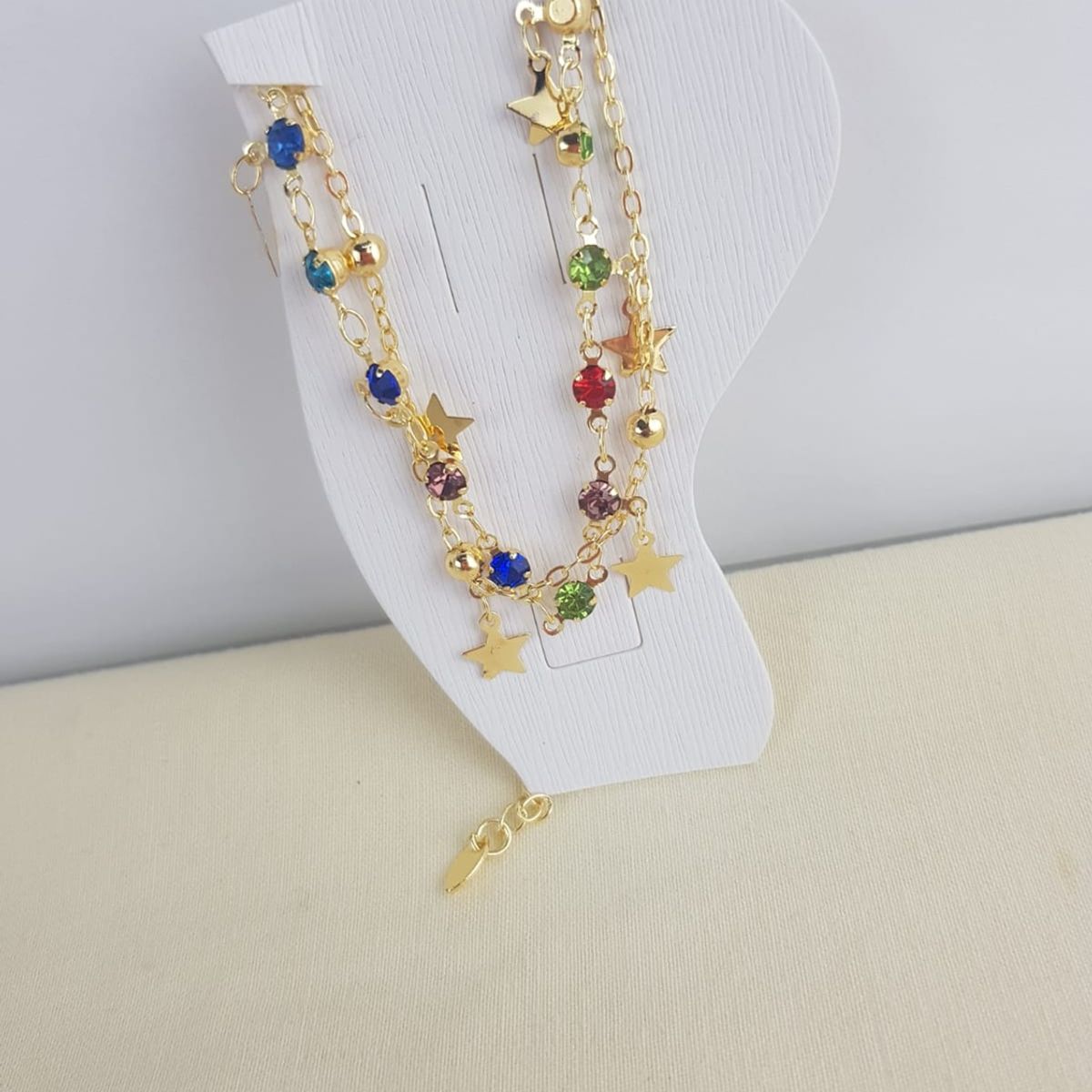 GENERICO - TOBILLERA STRASS ESTRELLA