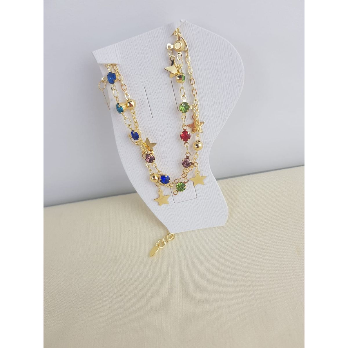 GENERICO - TOBILLERA STRASS ESTRELLA