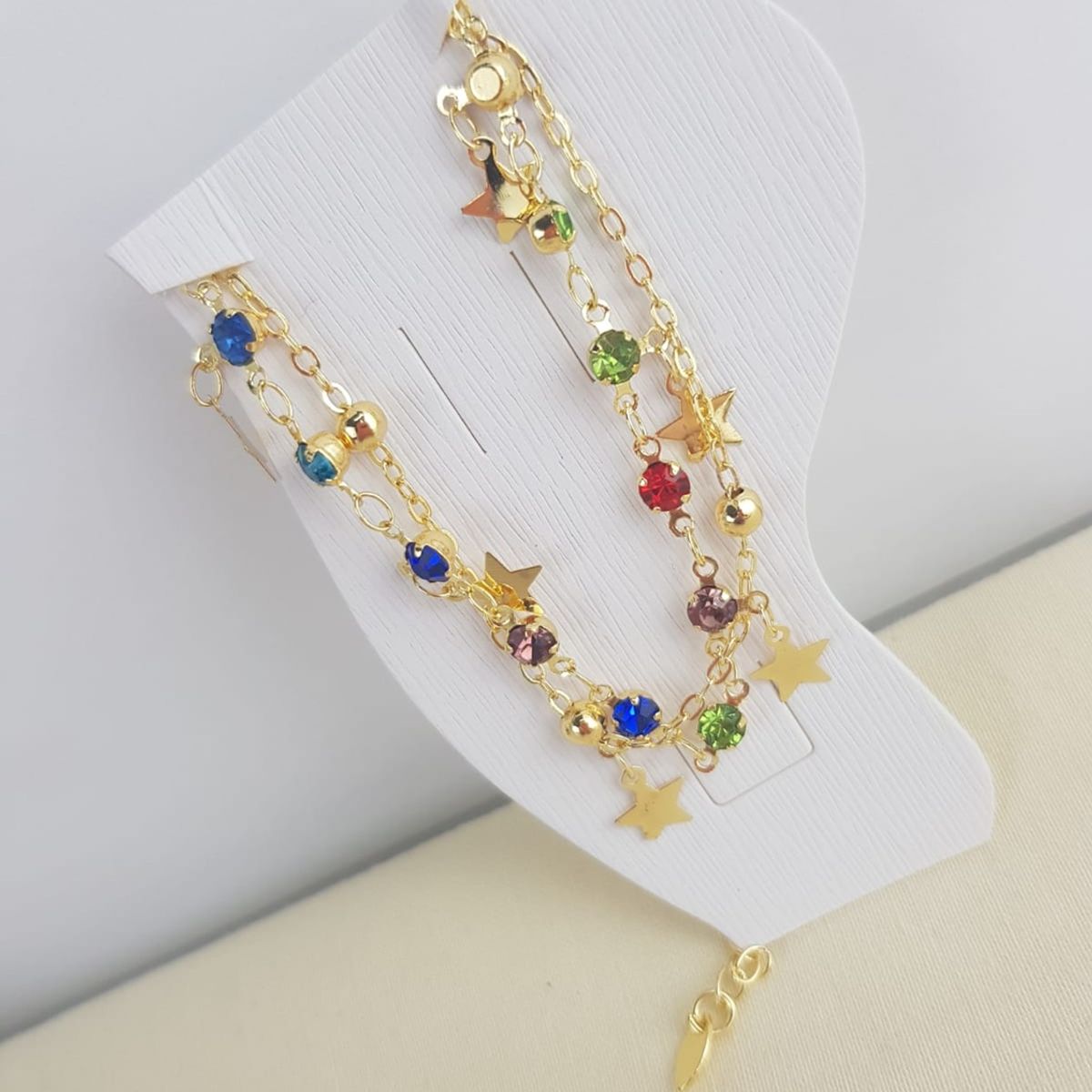 GENERICO - TOBILLERA STRASS ESTRELLA