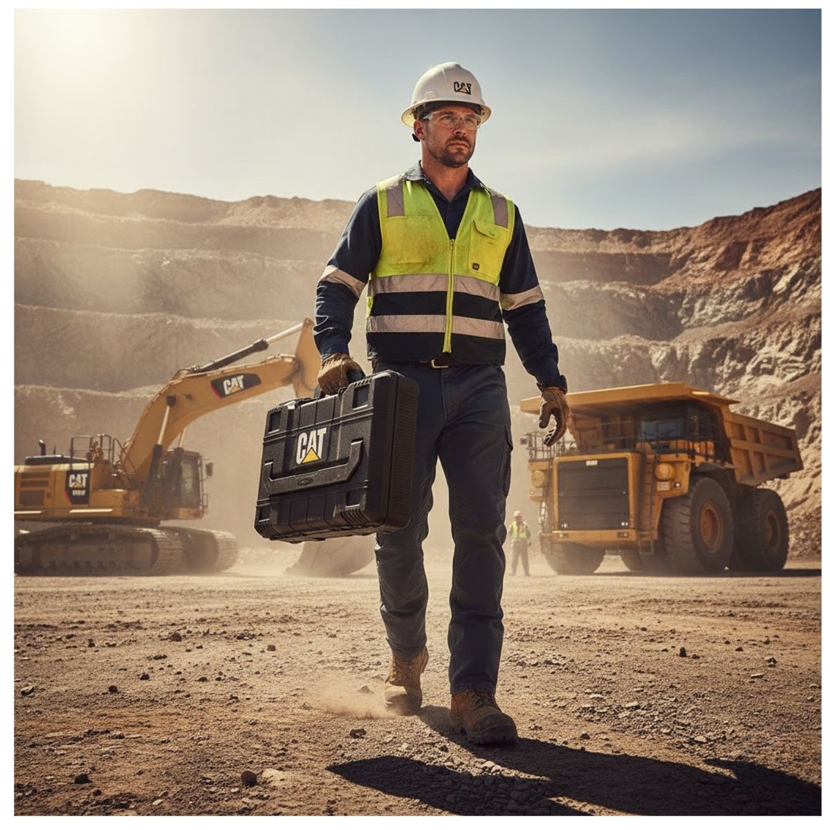 CAT - MALETA APILABLE USO RUDO CAJA DE HERRAMIENTAS DA41001 CAT