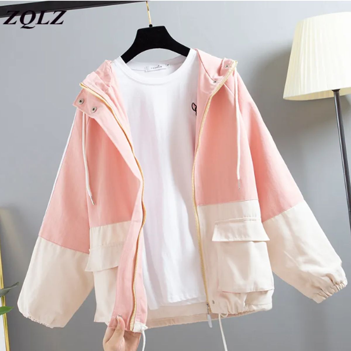 GENERICO - CASACA CORTA VIENTO MUJER