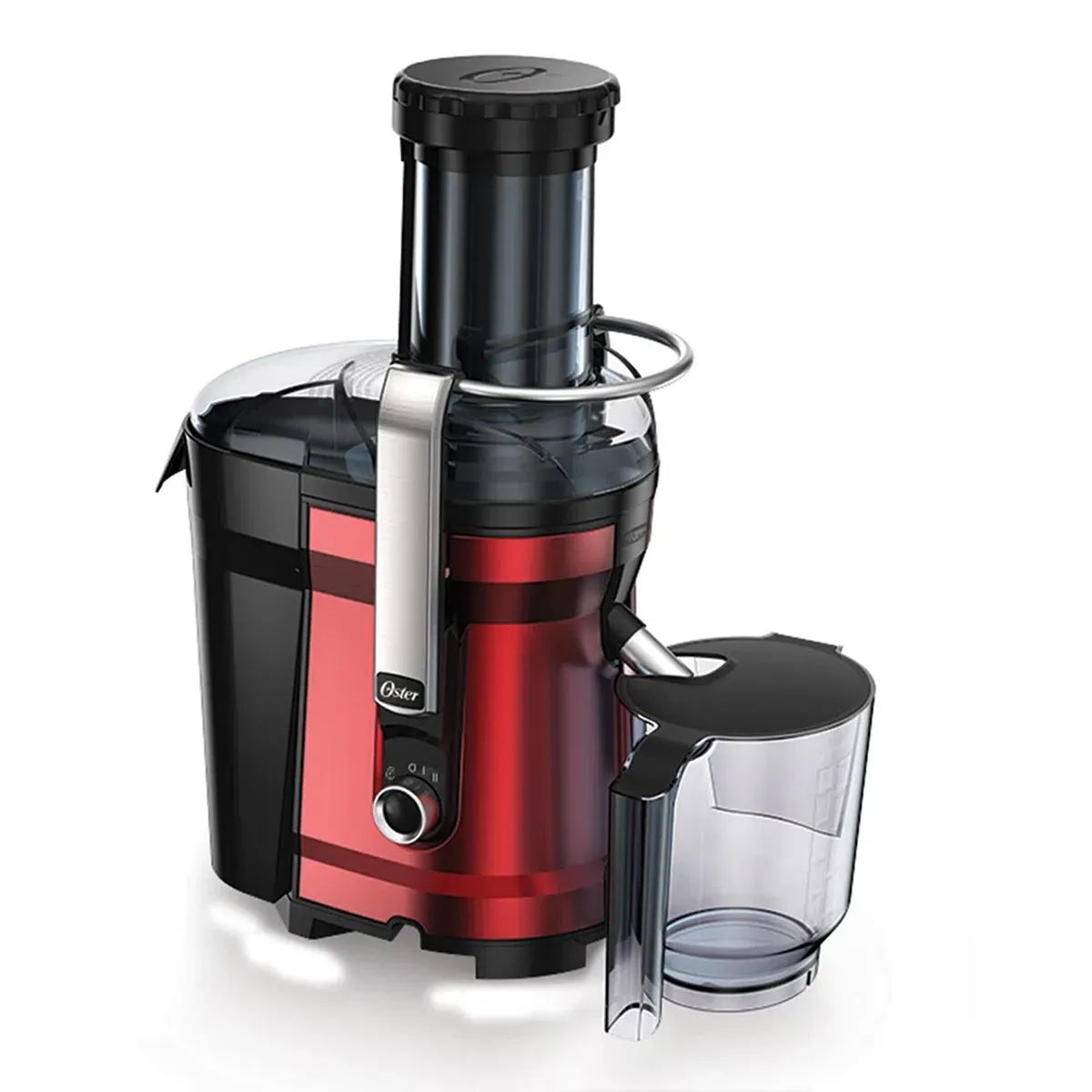 OSTER - Extractor de Jugos Oster FPSTJE318R 1000W Pulpa XL Auto-Clean Rojo
