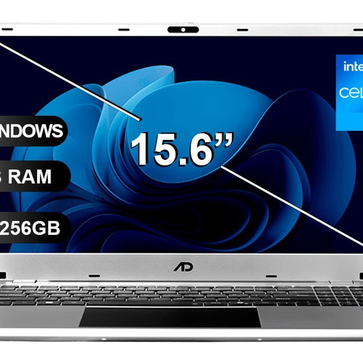 ADVANCE - Laptop Advance NV9854 Intel Celeron N4020 8GB RAM 256GB SSD 156”