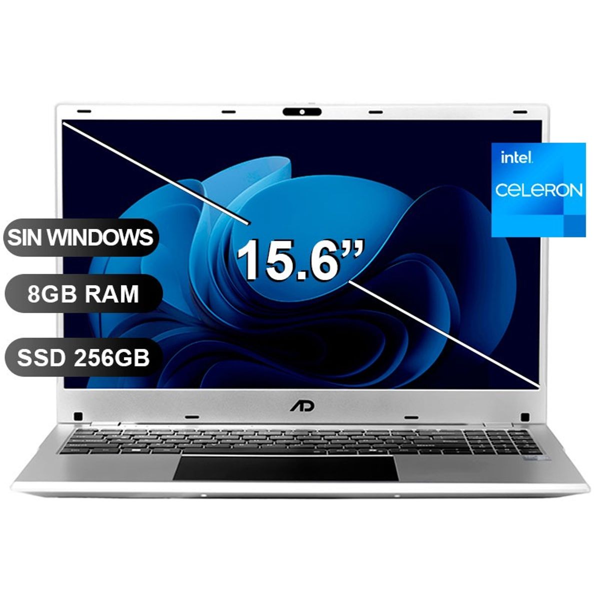 ADVANCE - Laptop Advance NV9854 Intel Celeron N4020 8GB RAM 256GB SSD 156”