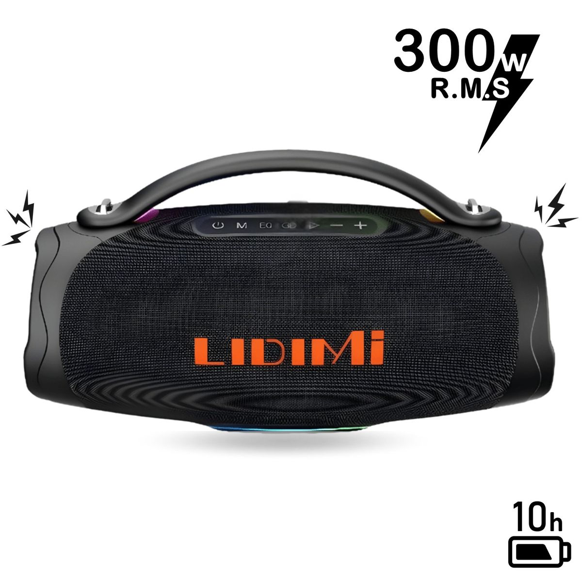 LIDIMI - Parlante Bluetooth Lidimi LD-S660 300W IPX6 USB Negro