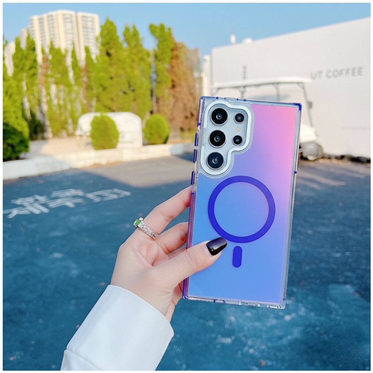 CASE - Case Tornasol Purpura - Galaxy S25 Ultra