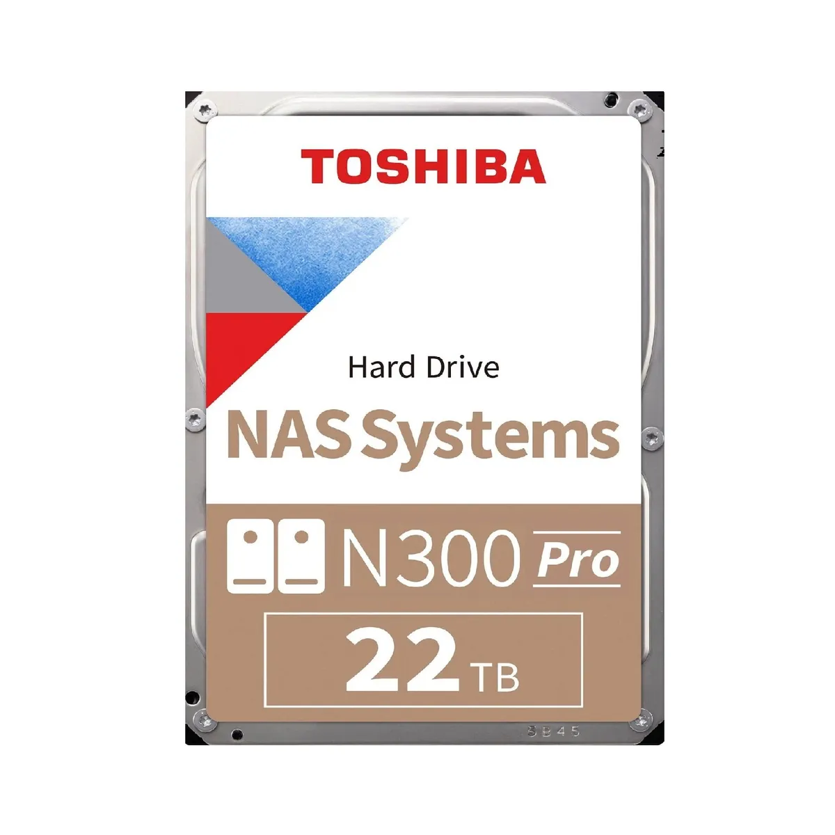 TOSHIBA - Disco Duro Interno 22 TB Toshiba N300 PRO NAS SATA