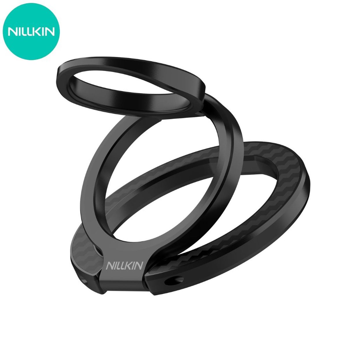 NILLKIN - Soporte Anillo Magnético Nillkin FiberSnap Negro
