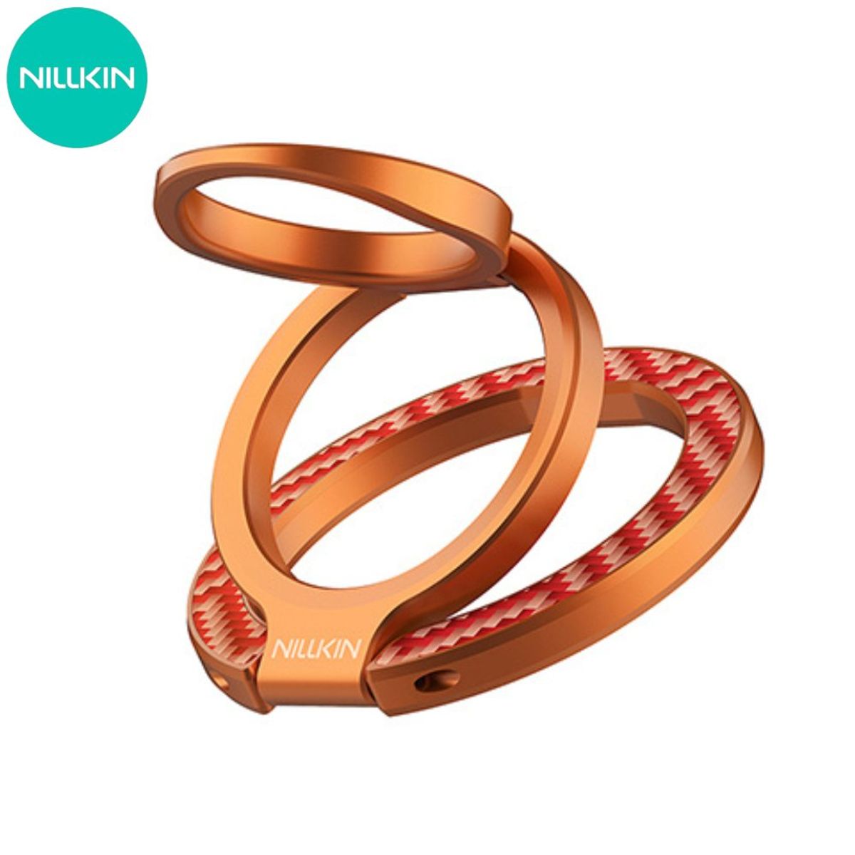 NILLKIN - Soporte Anillo Magnético Nillkin FiberSnap Orange