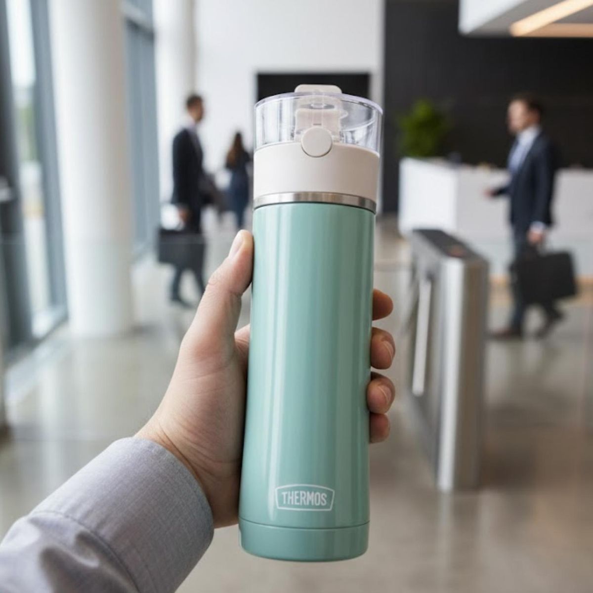 THERMOS - Termo para Bebida Premiun 530 ml Celeste