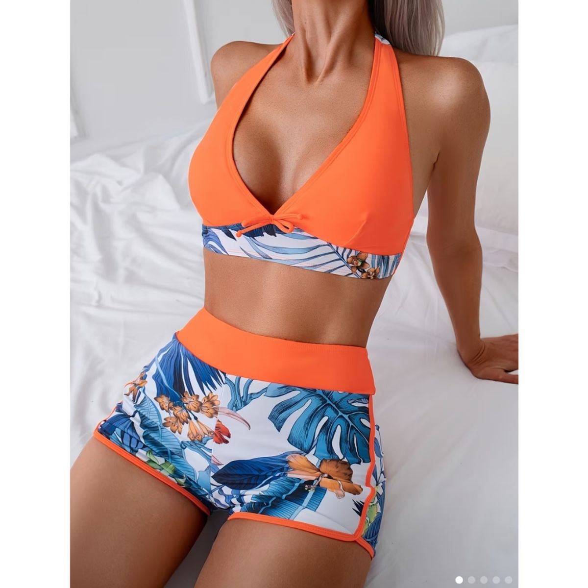 GENERICO - SEXY TANKINI CON COPA Y FORRO