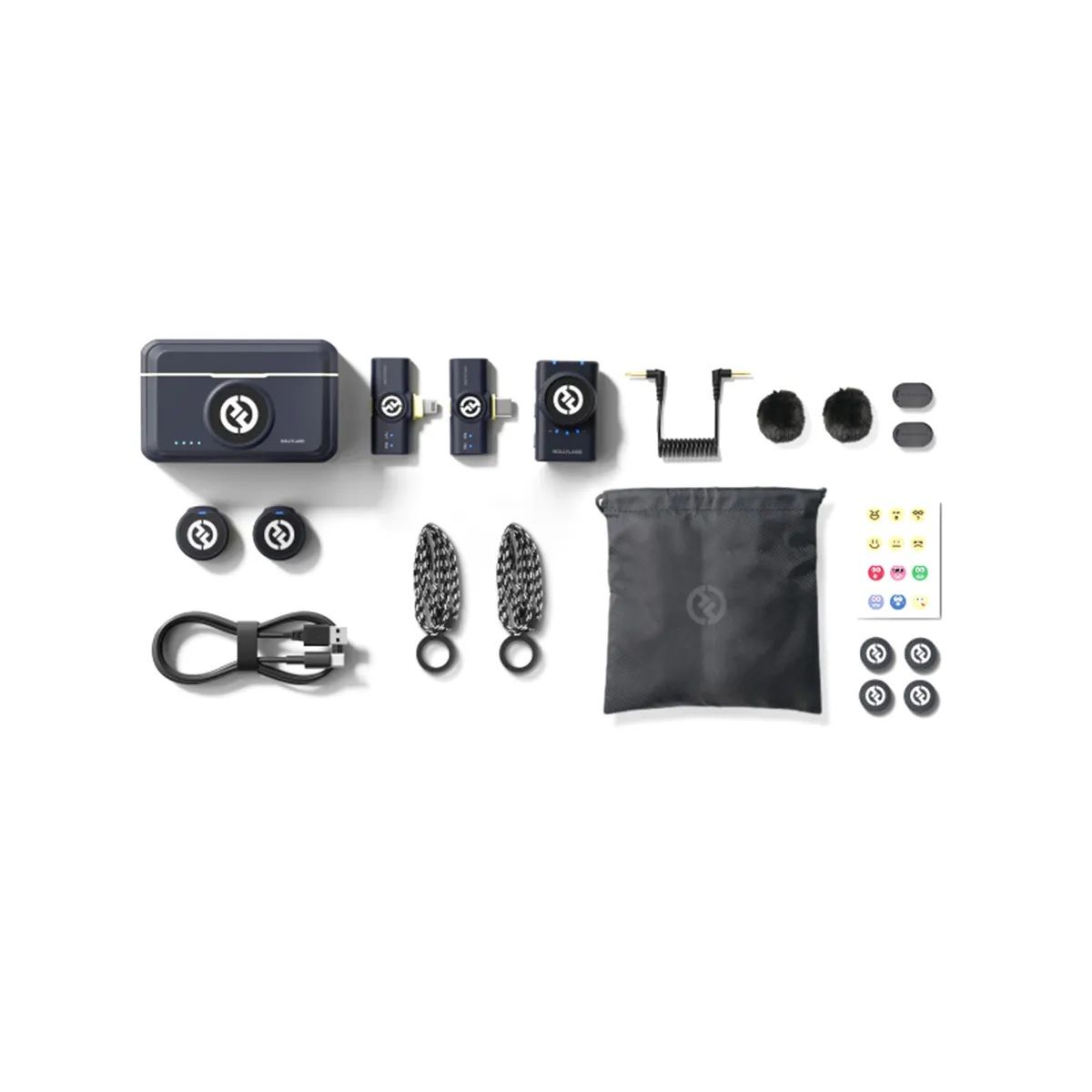 GENERICO - Microfono Inalambrico Hollyland Lark M2 Duo Combo