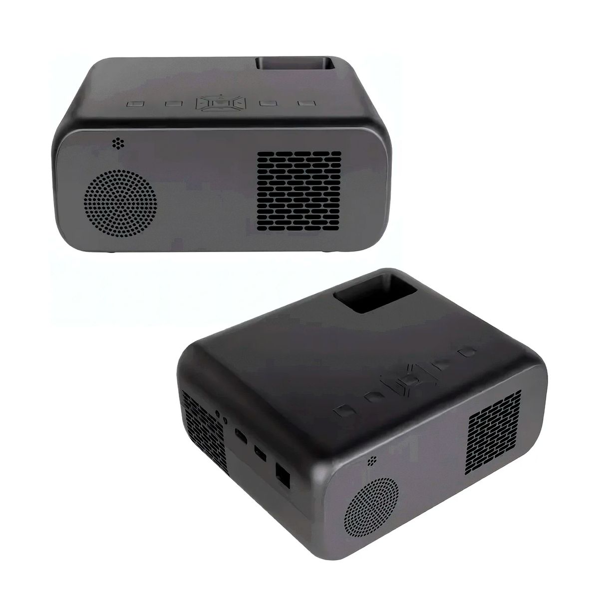 OWLENZ - Proyector Smart SD550 Enfoque Manual + Ecran 100 Pulgadas + Puntero Láser + Bolso de Transporte