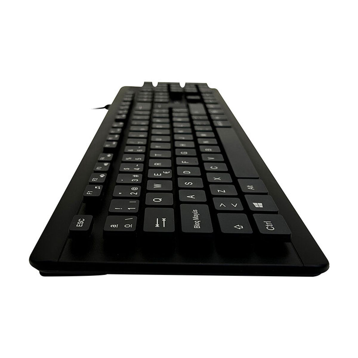 Teros - Teclado lavable TEROS TE-4065N IPX7 USB negro