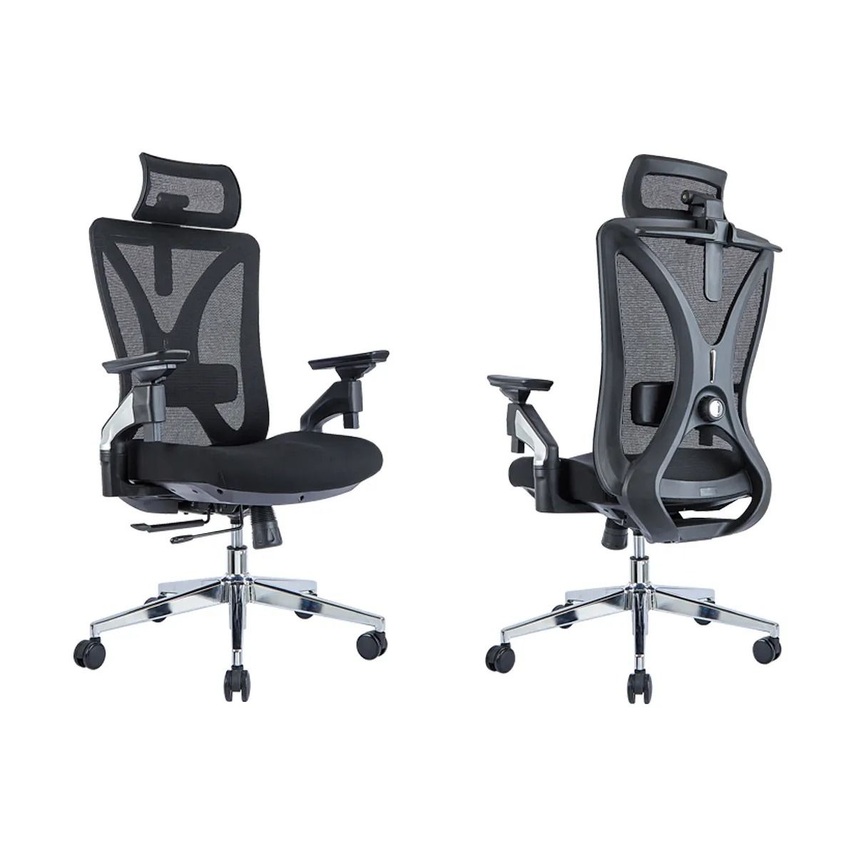 GENERICO - SILLA ERGONOMICA BENI ULTRA NEGRO