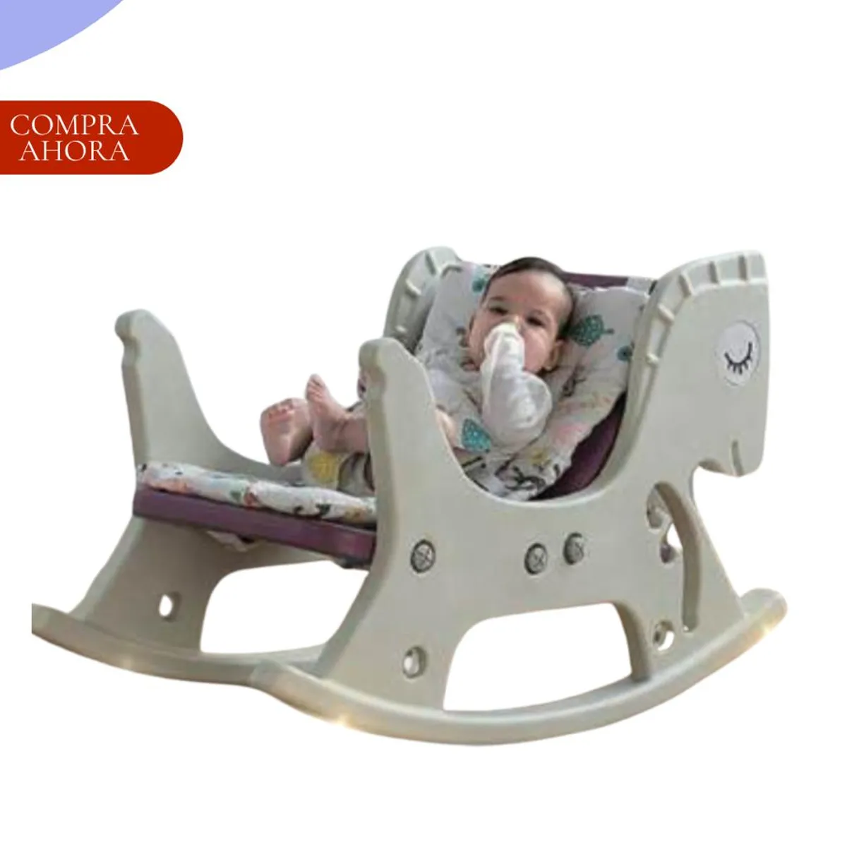 BABY - Sillón mecedora para bebé «CABALLITO»