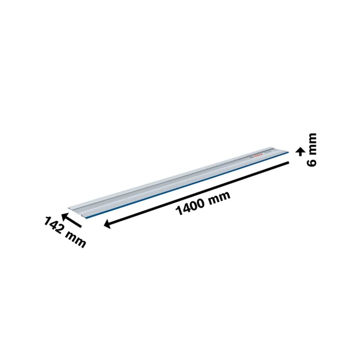 BOSCH - Guia Riel 1.4 Metros Bosch FSN 1400 Compatible GKS G/GKT/GOF/GTS