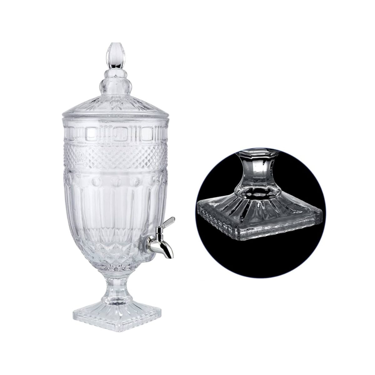 GENERICO - DISPENSADOR DE VIDRIO PARA BEBIDAS