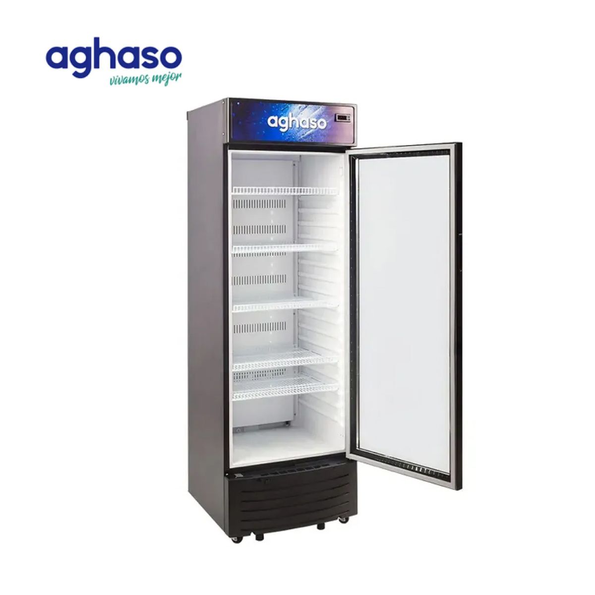AGHASO - Visicooler Aghaso de 1 Puerta 338 L - VIS-AGH02