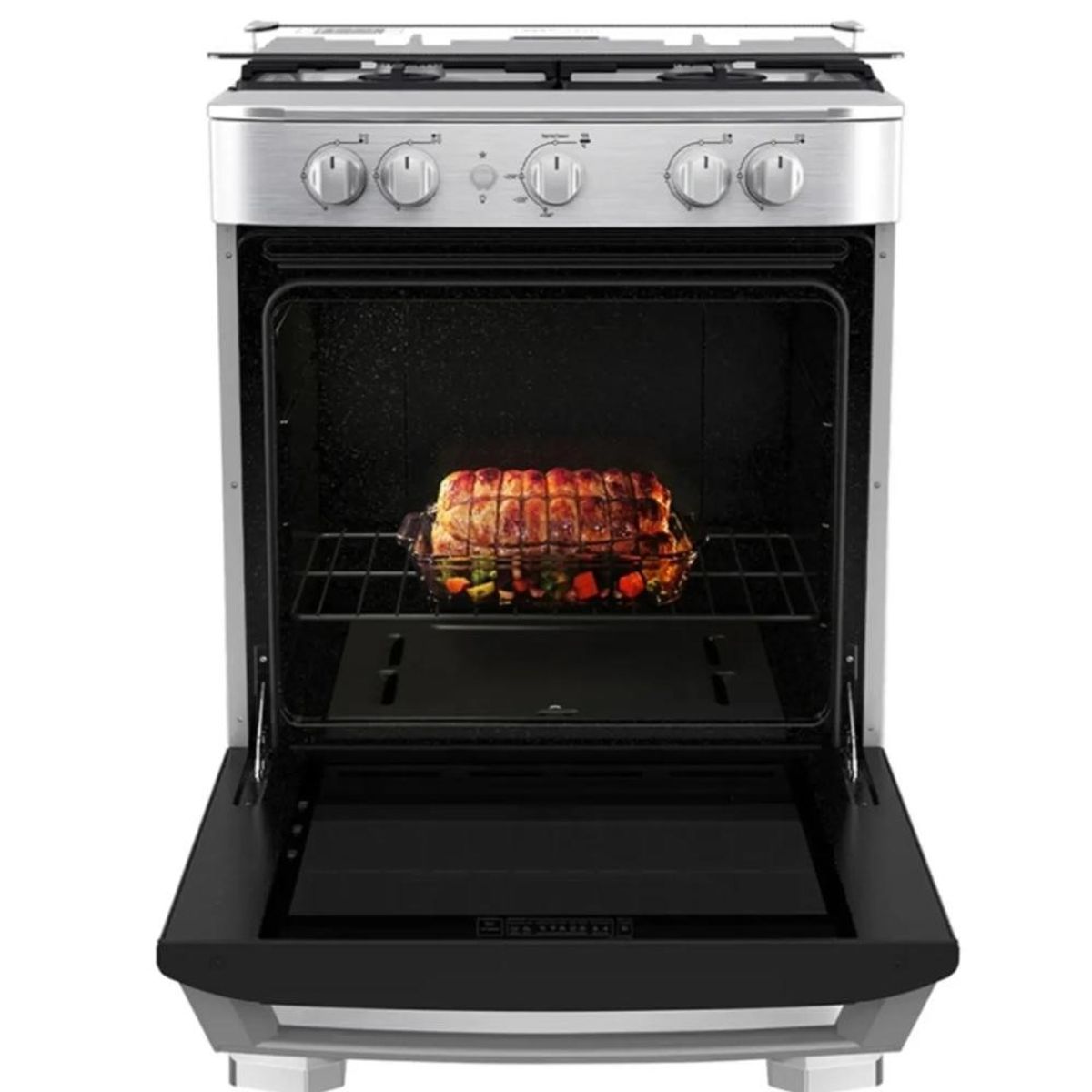 MABE - Cocina de Piso a Gas 60 cm Inox Mabe - CMP6035FX1