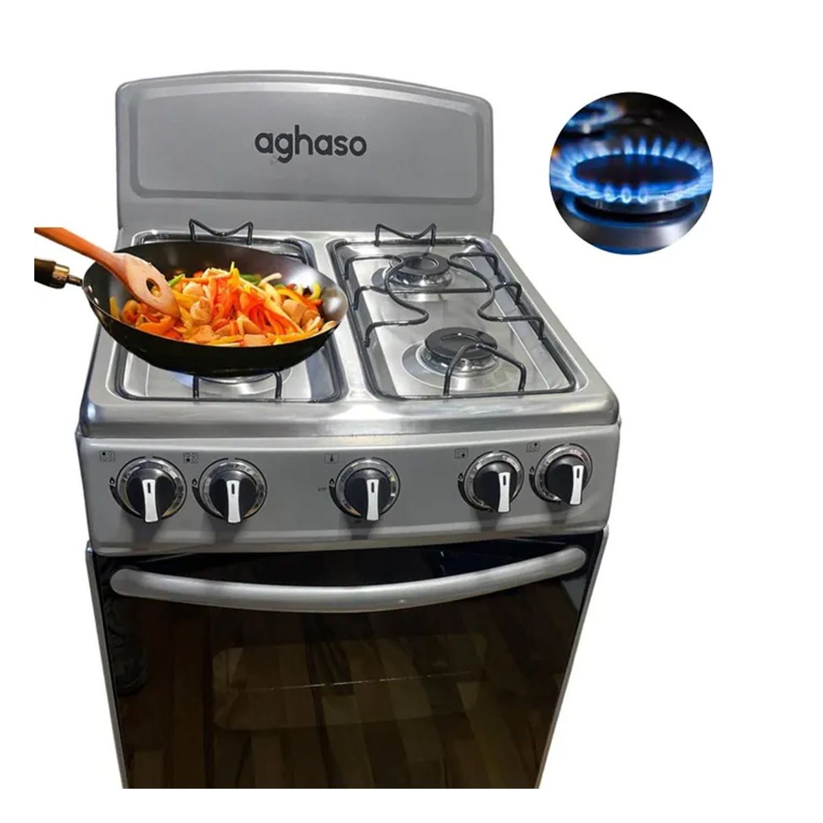 AGHASO - Cocina Aghaso 4 hornillas - COC-AGH014