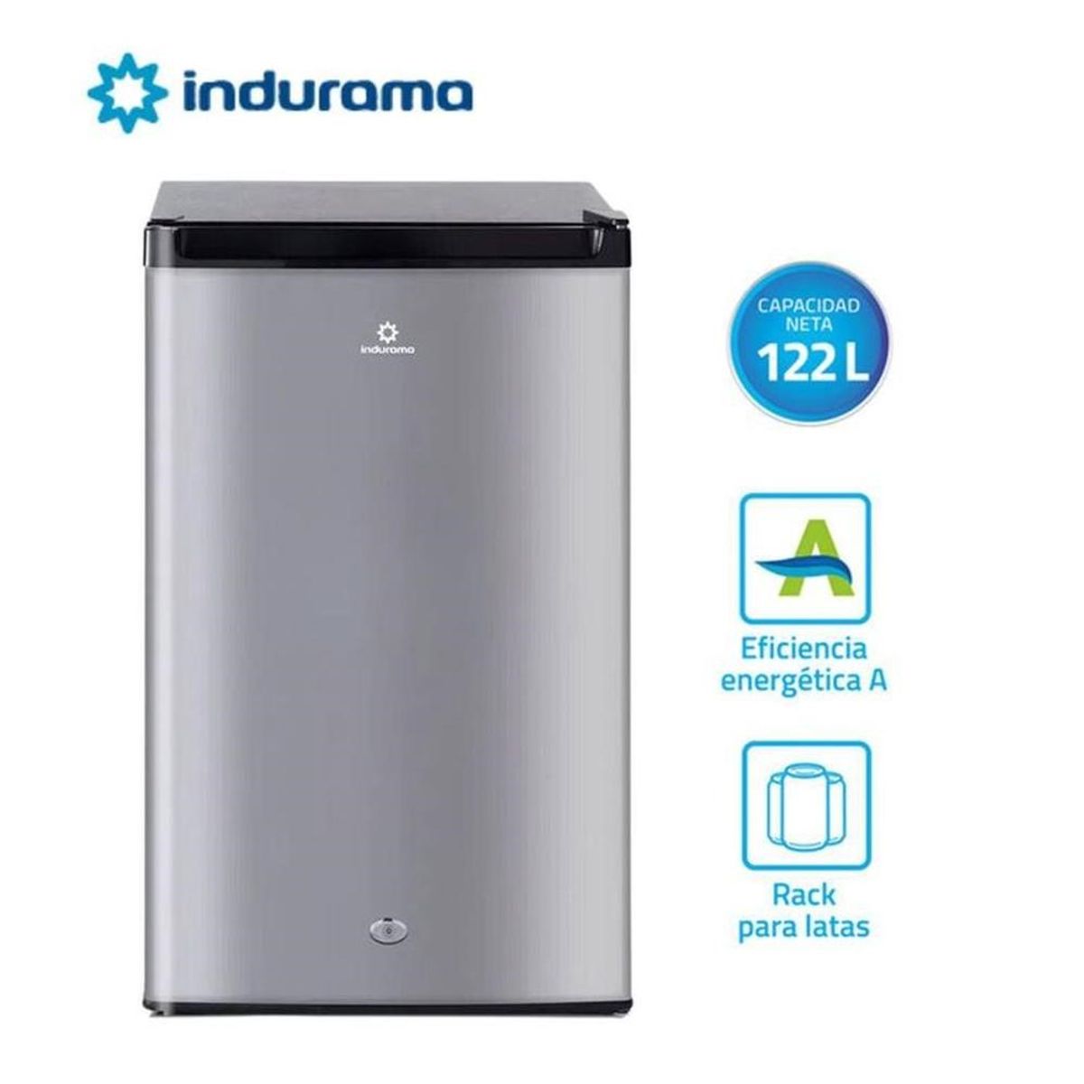 INDURAMA - Frigobar Indurama 122 Litros RI-159CR Cromado