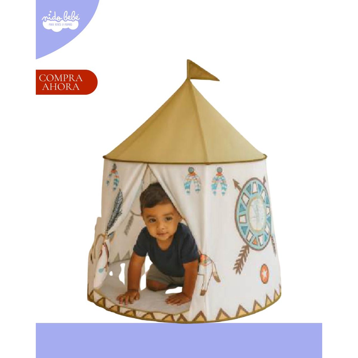 GENERICO - Tienda Infantil para Niños modelo color dorado