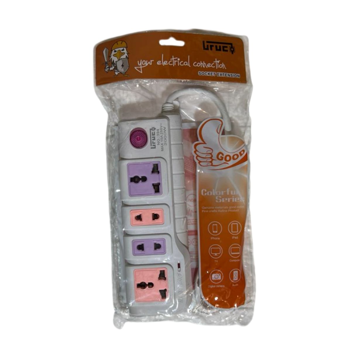 GENERICO - Extensión de 1.74 m con 4 Puertos