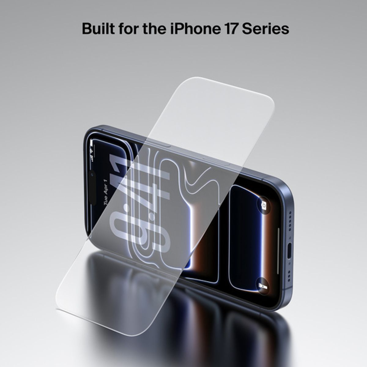 BELKIN - Protector de pantalla Belkin Tempered ULTRA GLASS 2 iPhone 17 Pro