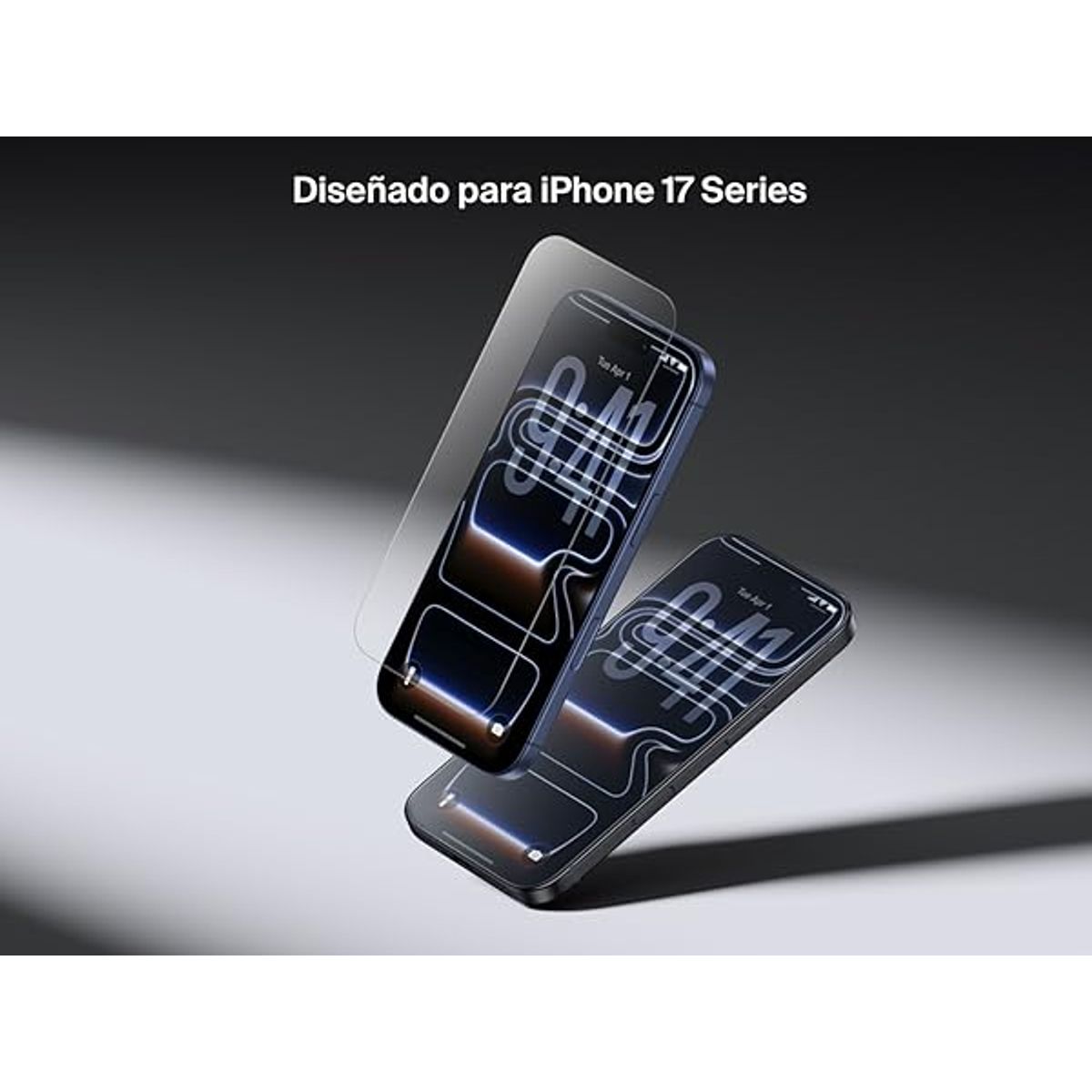 BELKIN - Protector de pantalla Belkin Tempered Privacy iPhone 17 Pro MAX