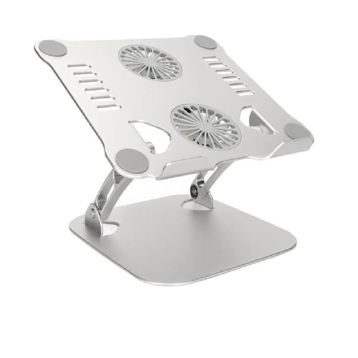 GENERICO - Soporte Laptop Notebook Base Cooler Ventilador Aluminio