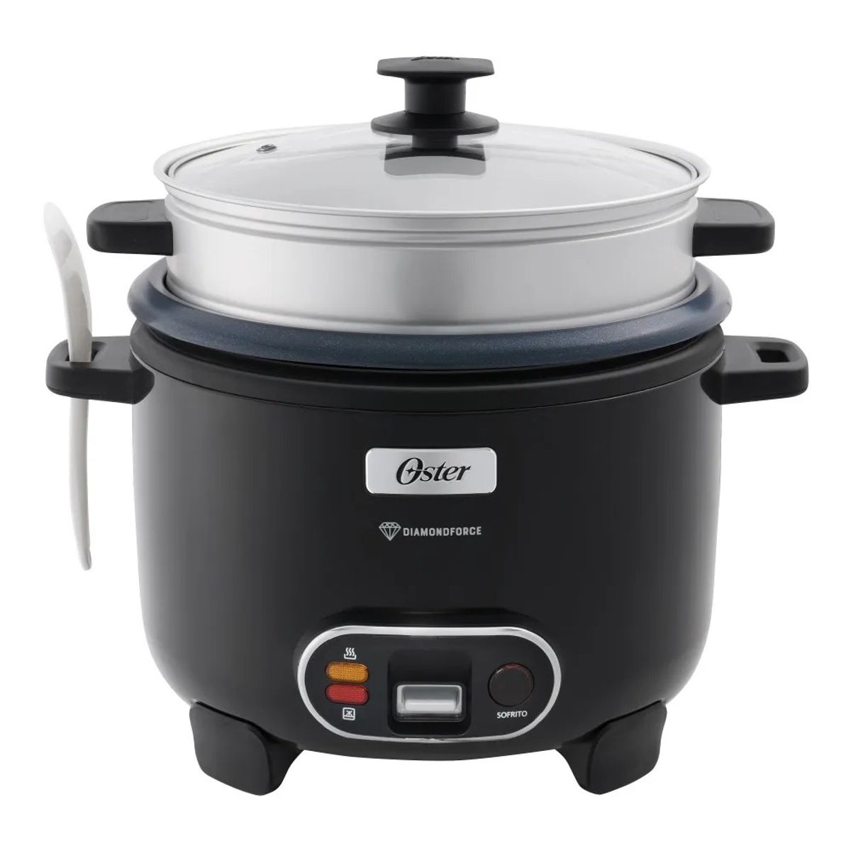 OSTER - Oster Arrocera, 3 en 1, 12 Tazas de Capacidad CKSTRC12DFBLK