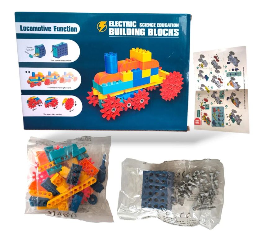 Bloques de construcción eléctricos didácticos Steam 88 pcs GENERICO ...
