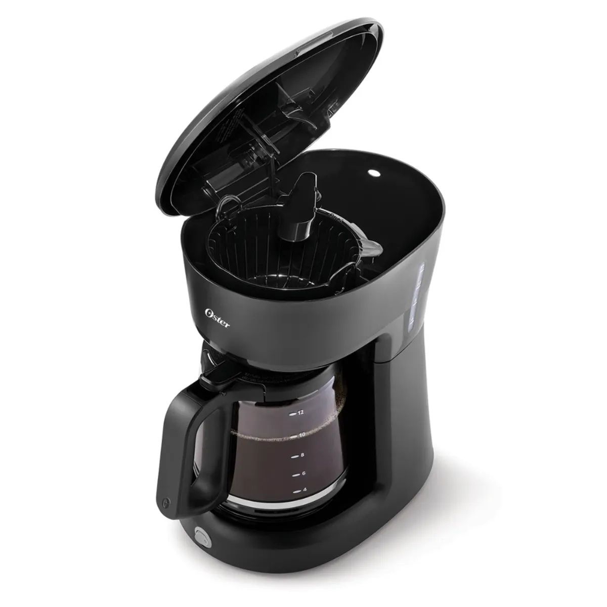 OSTER - Cafetera Oster De 12 Tazas Con Filtro Permanente ON/OFF BVSTDCS12B