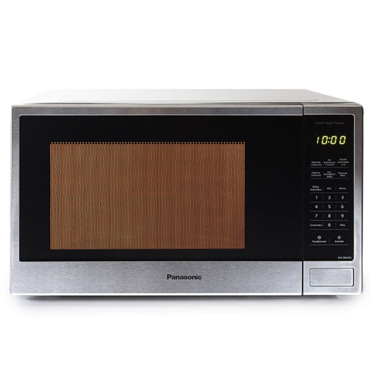 PANASONIC - HORNO MICROONDAS PANASONIC 37LT COLOR PLATEADO MOD NN-SB646SRPK