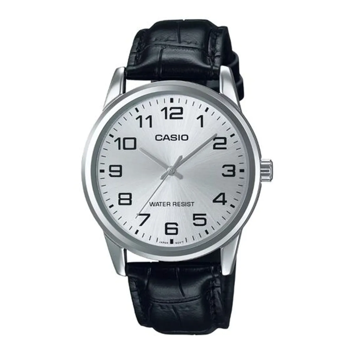 CASIO - MTP-V001 - RELOJES CASIO PARA HOMBRE CUERO NEGRO  - CAS-230