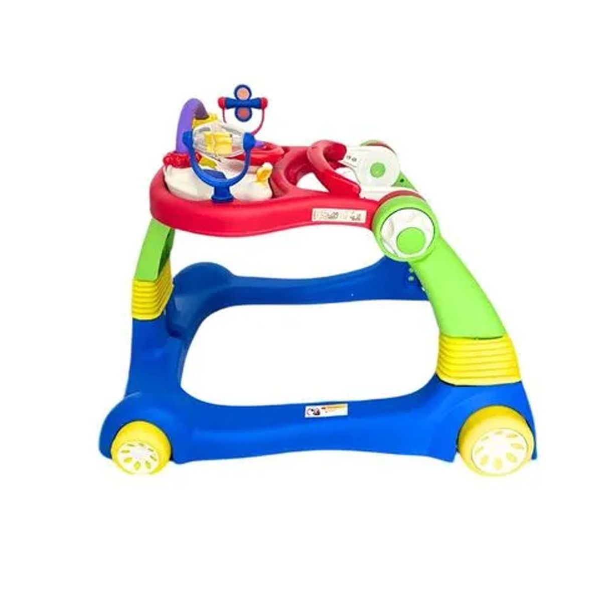 Stokker Baby - Andador para Bebé 2 en 1 Centro de Actividades Interactivo con Ruedas Rojo