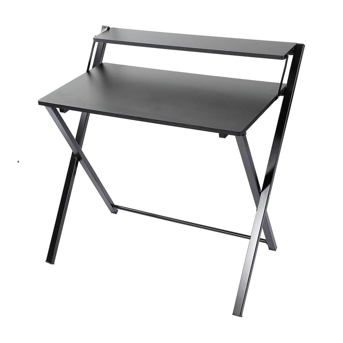 GENERICO - Escritorio plegable para laptops 65cm - color negro