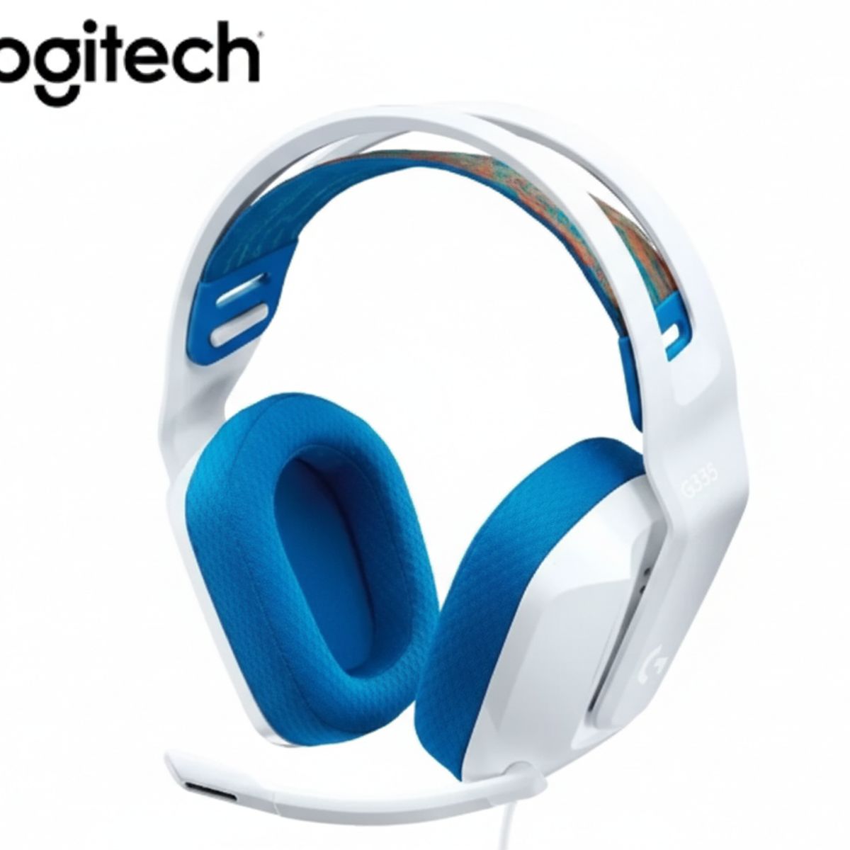 LOGITECH - Audifono Logitech G335 Con Microfono Blanco