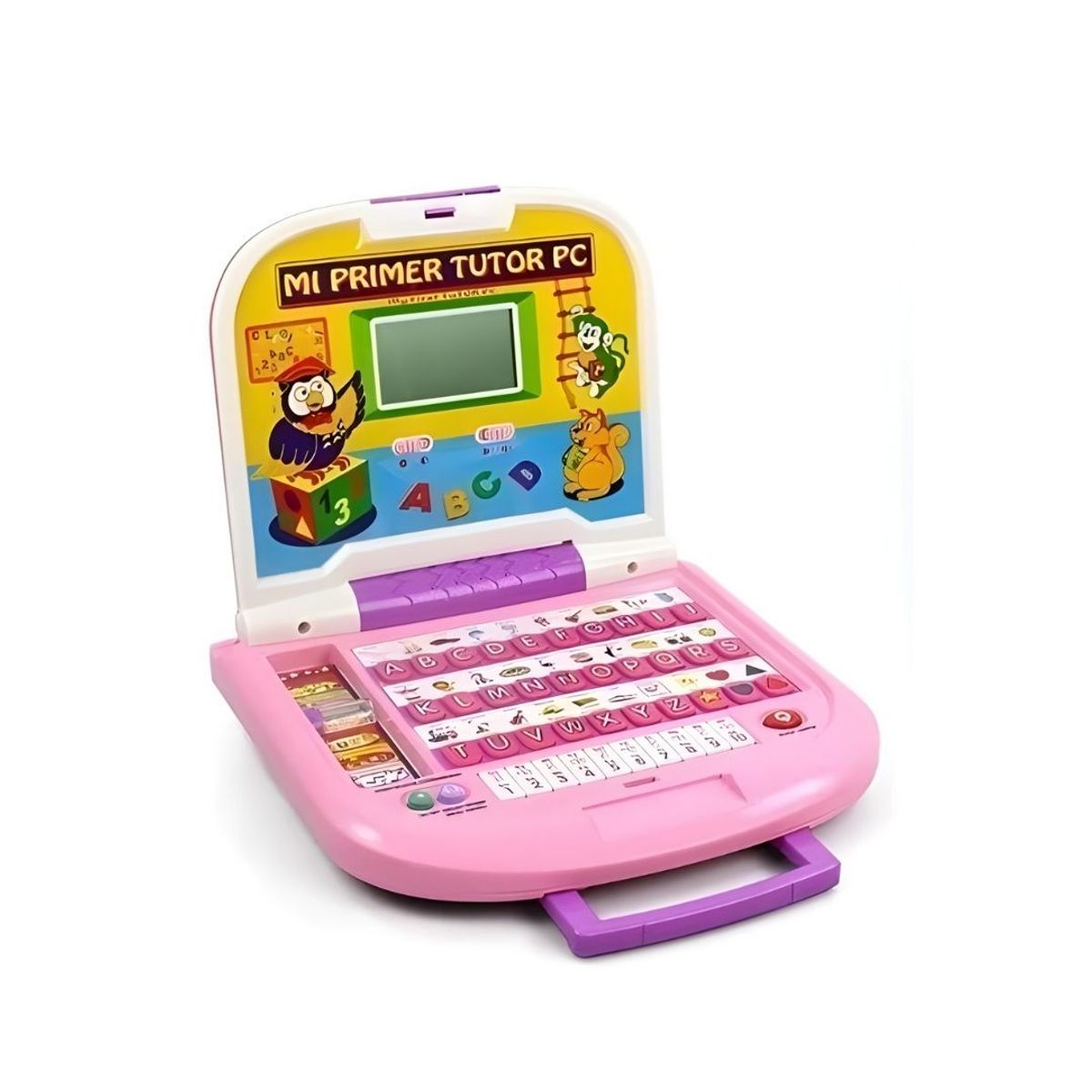 GENERICO - Laptop de Aprendizaje para Niños Mi Primer Tutor - Rosado
