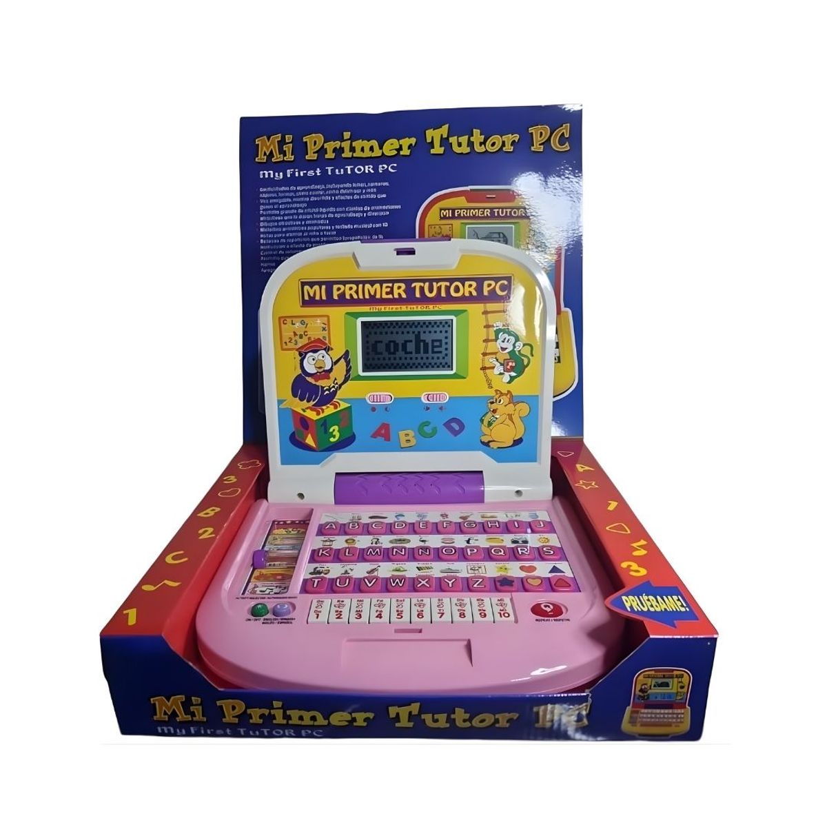 GENERICO - Laptop de Aprendizaje para Niños Mi Primer Tutor - Rosado