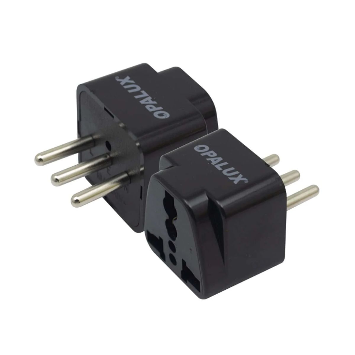 OPALUX - Adaptador Enchufe con Toma Tierra OP-603-LNG OPALUX