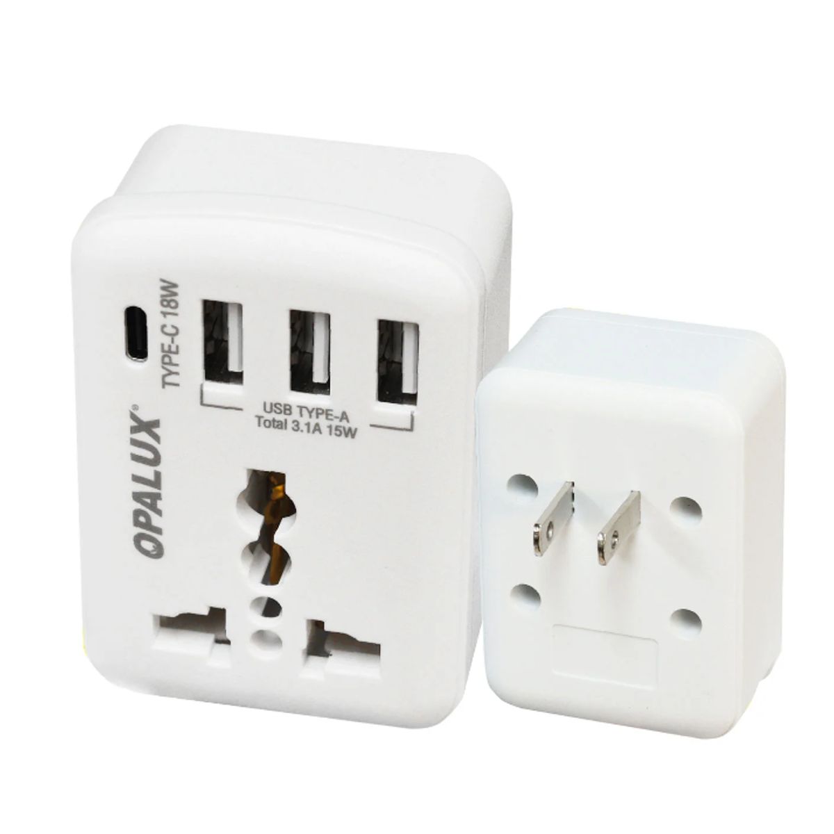 OPALUX - Adaptador Enchufe Múltiple OP-225A OPALUX