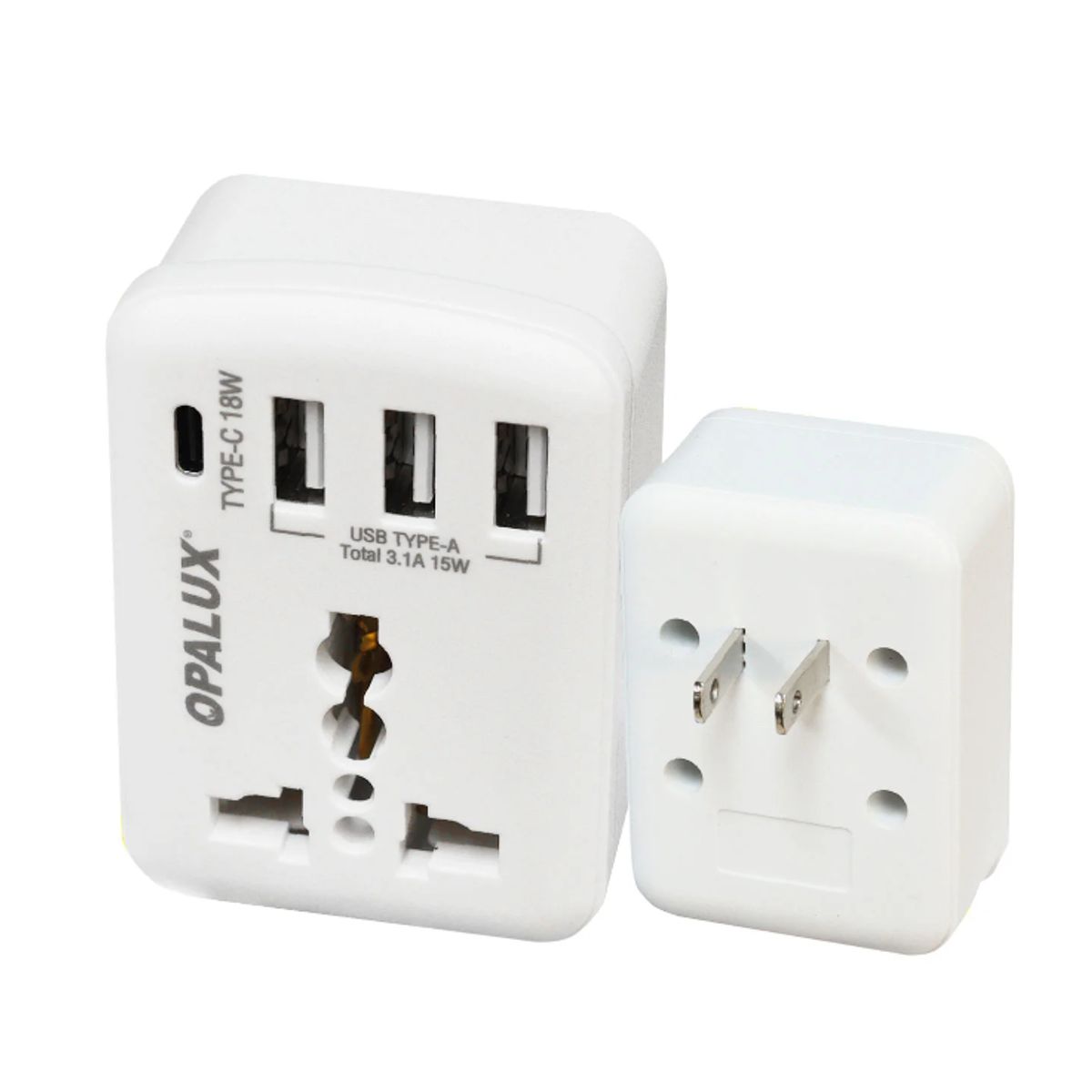 OPALUX - Adaptador Enchufe Múltiple OP-225A OPALUX