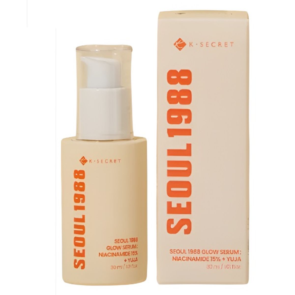 GENERICO - K-SECRET SEOUL 1988 GLOW SERUM : NIACINAMIDE 15% + YUJA 30mL