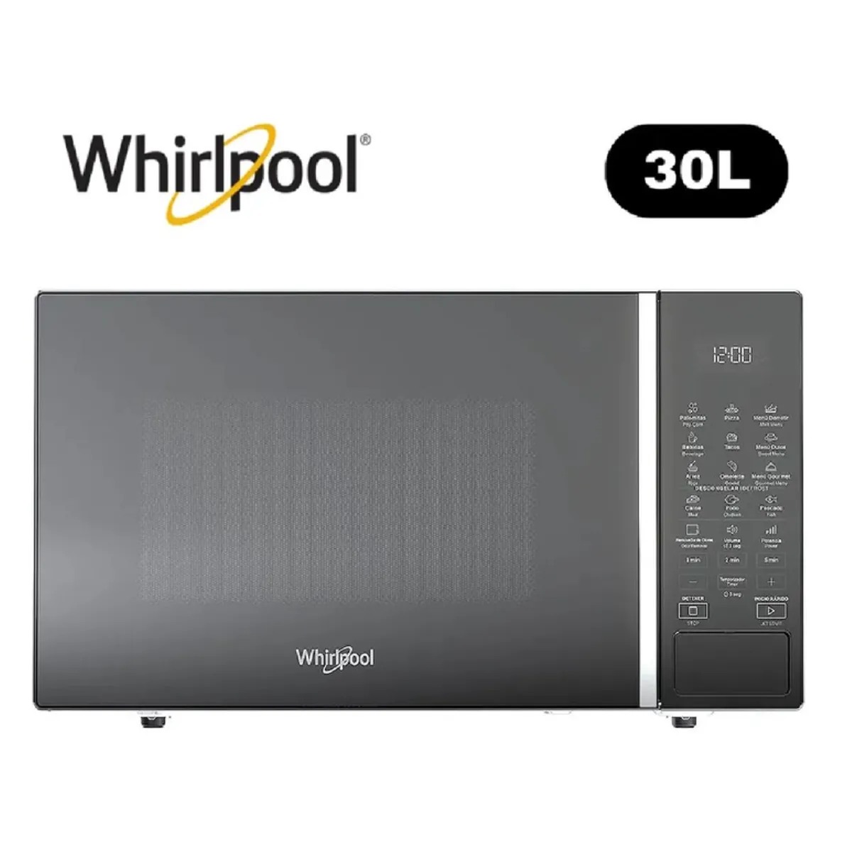 GENERICO - Microondas de Mesa Whirlpool 30 Lt. WM2011B - Gris