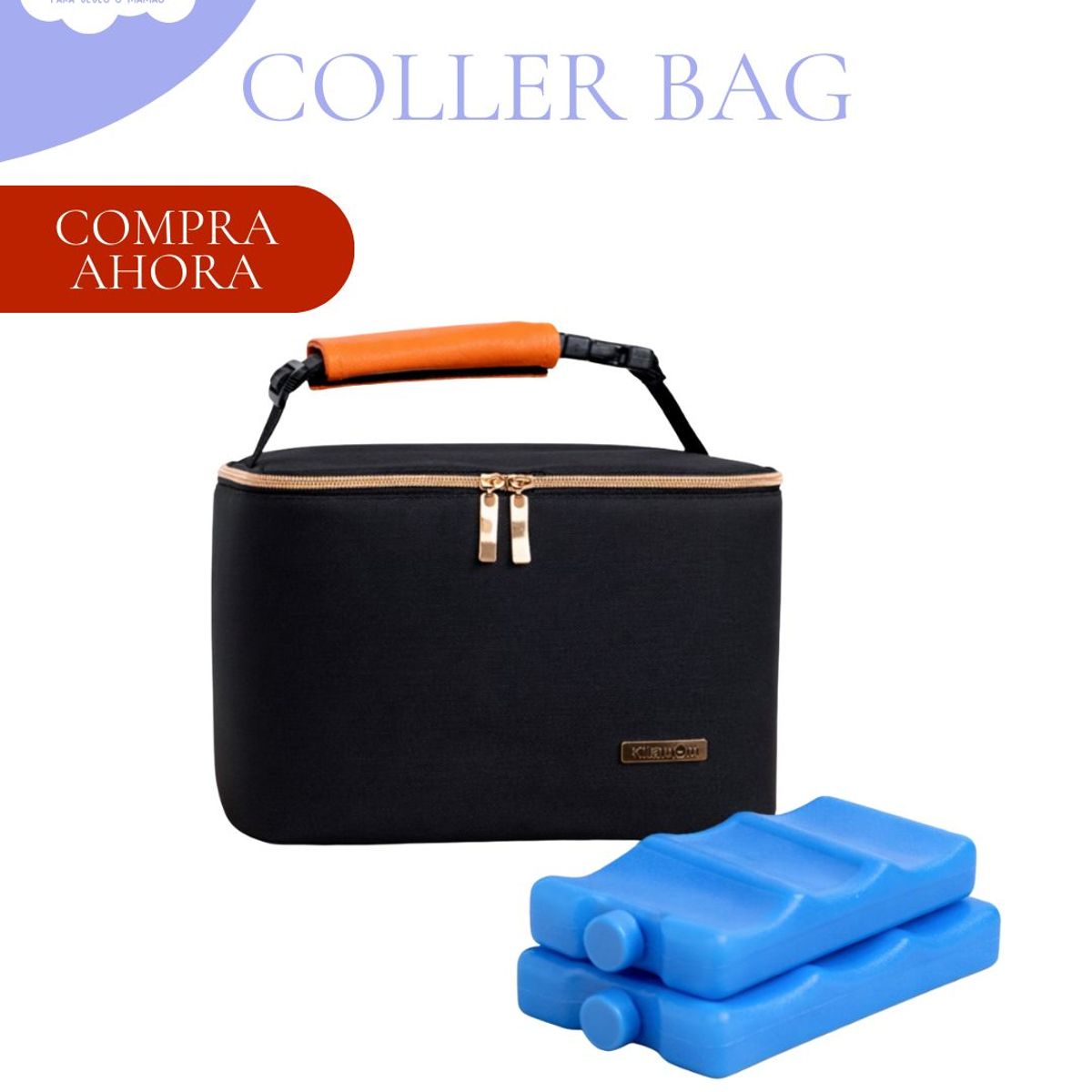 Baby - COLLER BAG PARA MADRES +  2 BLOQUES DE HIELO