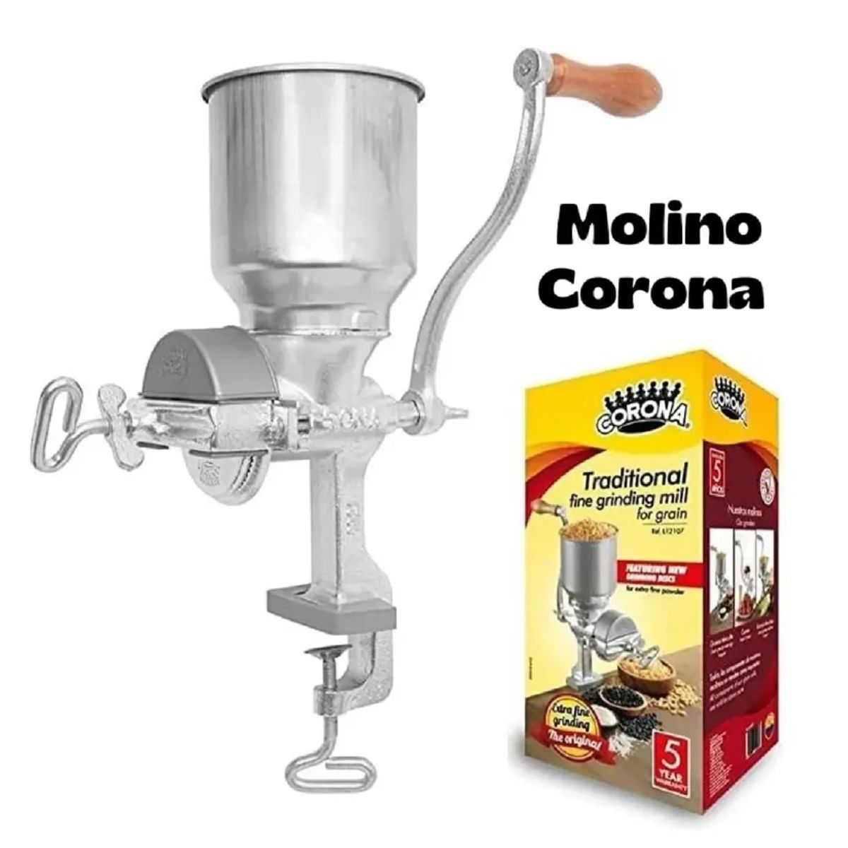 Molino Manual Para Granos Marca Corona, marca CORONA - Foto Principal